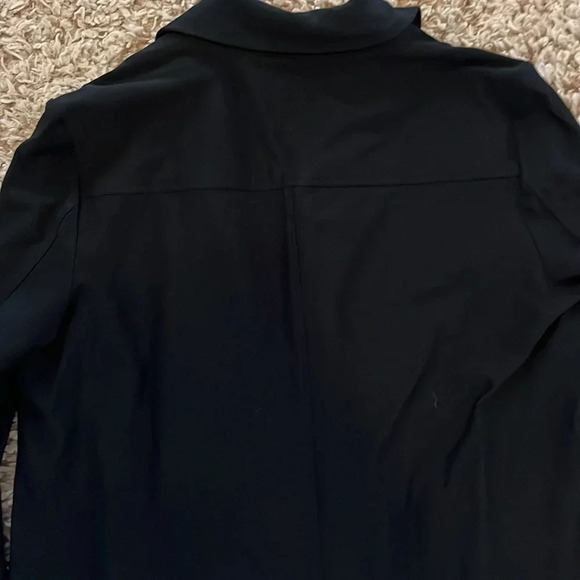 Eileen Fisher Stretch Crepe Moto Jacket - Picture 11 of 11
